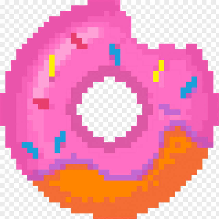 Shell Logo Pixels Donuts Pixel Art Vector Graphics Clip PNG