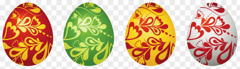 Easter Decorative Eggs Set Clipart Picture Bunny Clip Art PNG