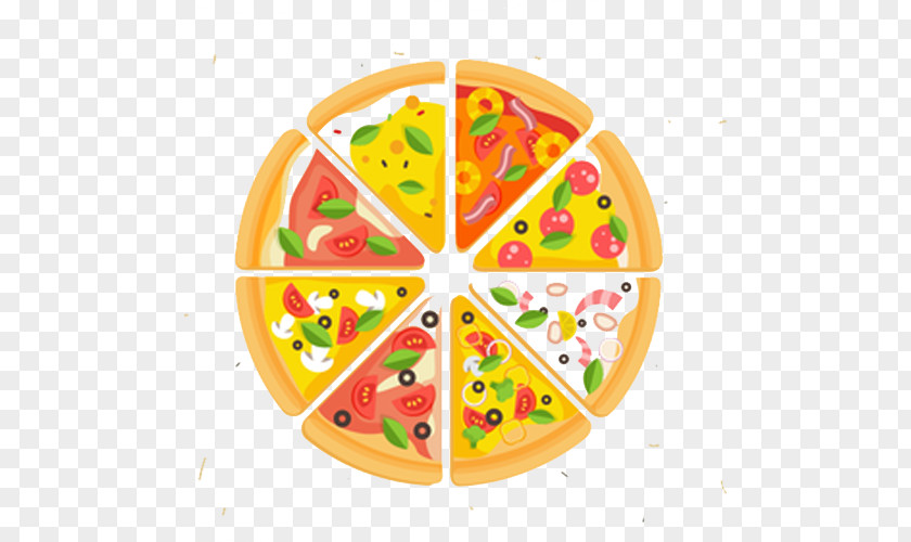 Pizza Is Cut Apart Neapolitan Fast Food Hawaiian Cuisine PNG