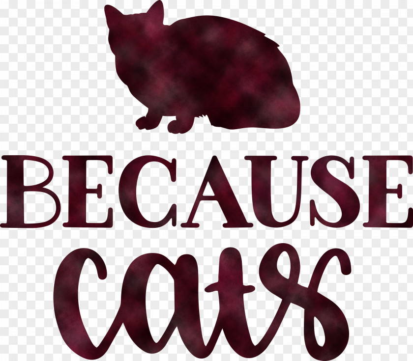 Because Cats PNG