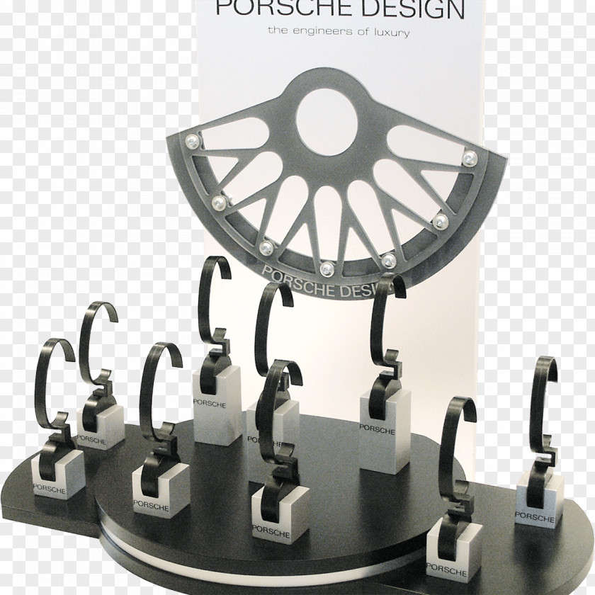 Point Of Sale Display Clock Porsche PNG