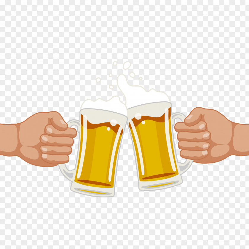 Cheers Friends Draught Beer Birthday Drink Brewing PNG