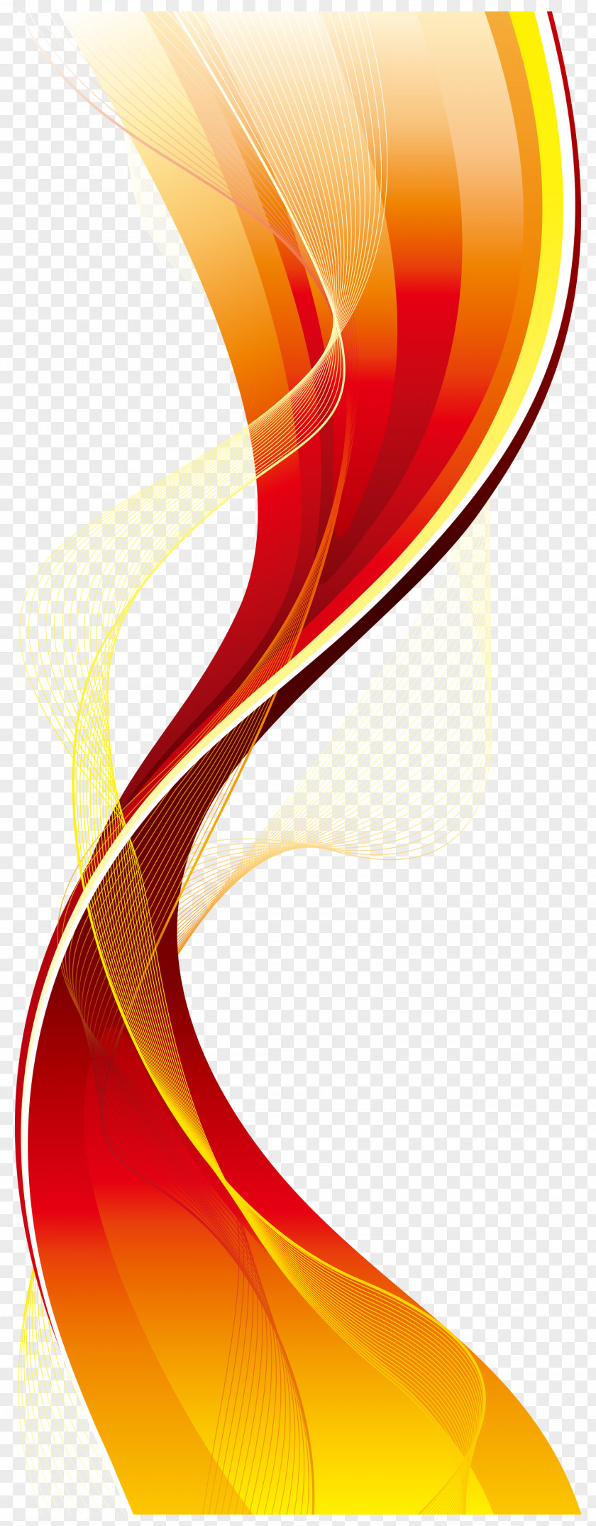 Curve Graphic Design Red PNG design Red, Smoke curve background , red, yellow, and white clipart PNG