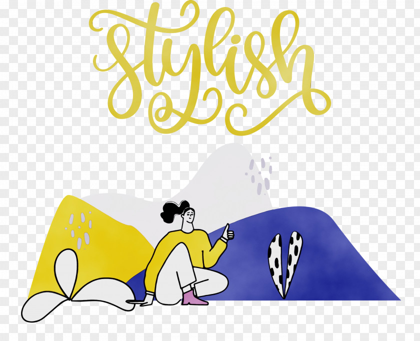 Logo Cartoon Style Fashion PNG