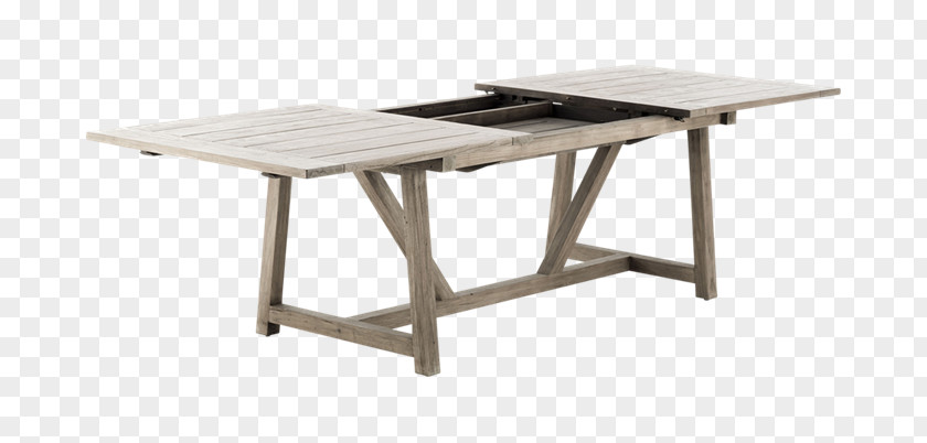 Long Table Teak Matbord Garden Furniture Bench PNG