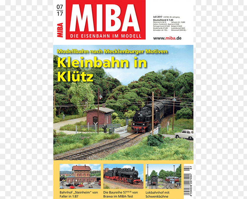 Miba! MIBA Germany Magazine Railroad Nuremberg International Toy Fair PNG