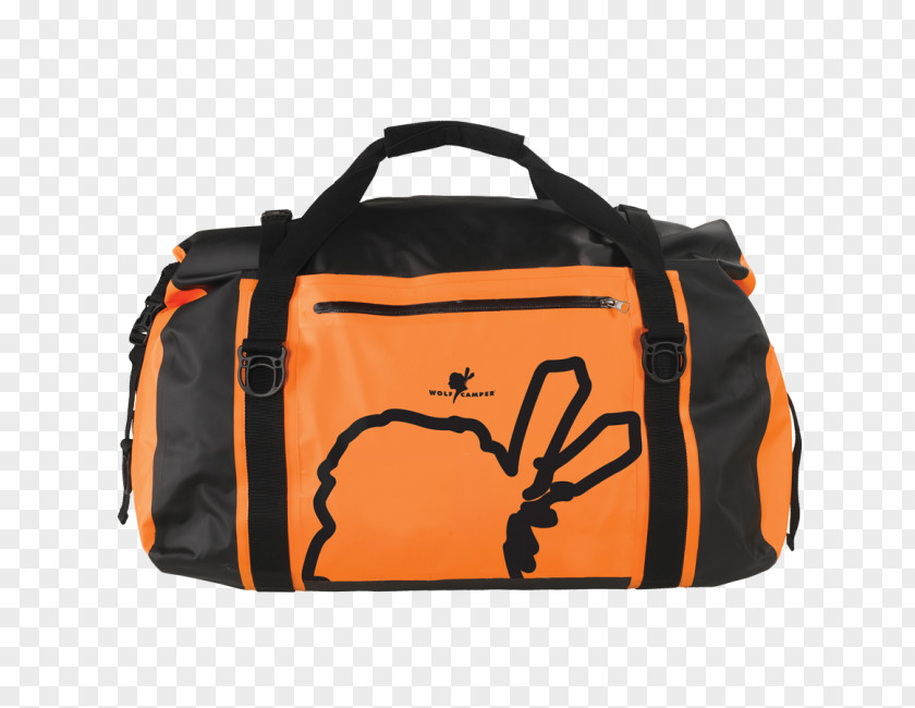 Orange Designer Shopping Bags Wolf Camper Dry Bag WolfCamper Backpack Campervans PNG