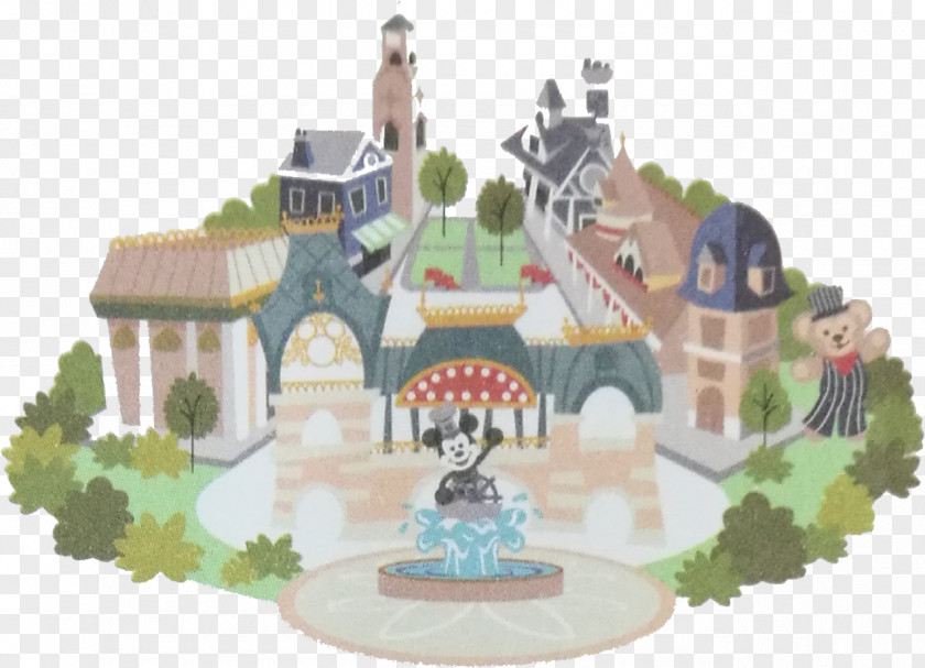 Shanghai Disney Resort Cartoon Recreation PNG