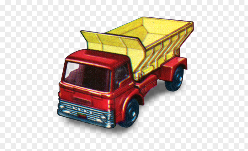 1960s Toys Car Dump Truck PNG