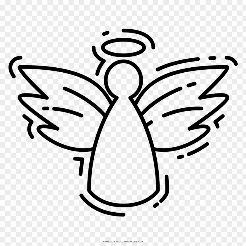 Angel Coloring Book Drawing Character PNG