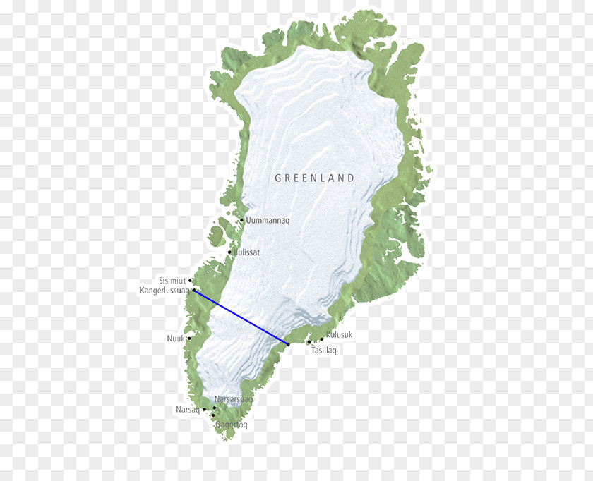 Map Greenland Island Terrain World PNG