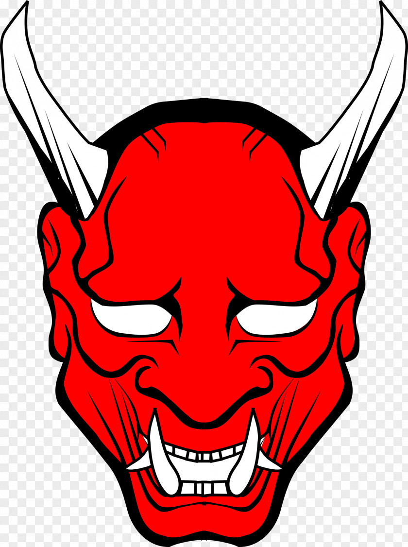 Oni Mask Photos Lucifer Devil Satan Clip Art PNG