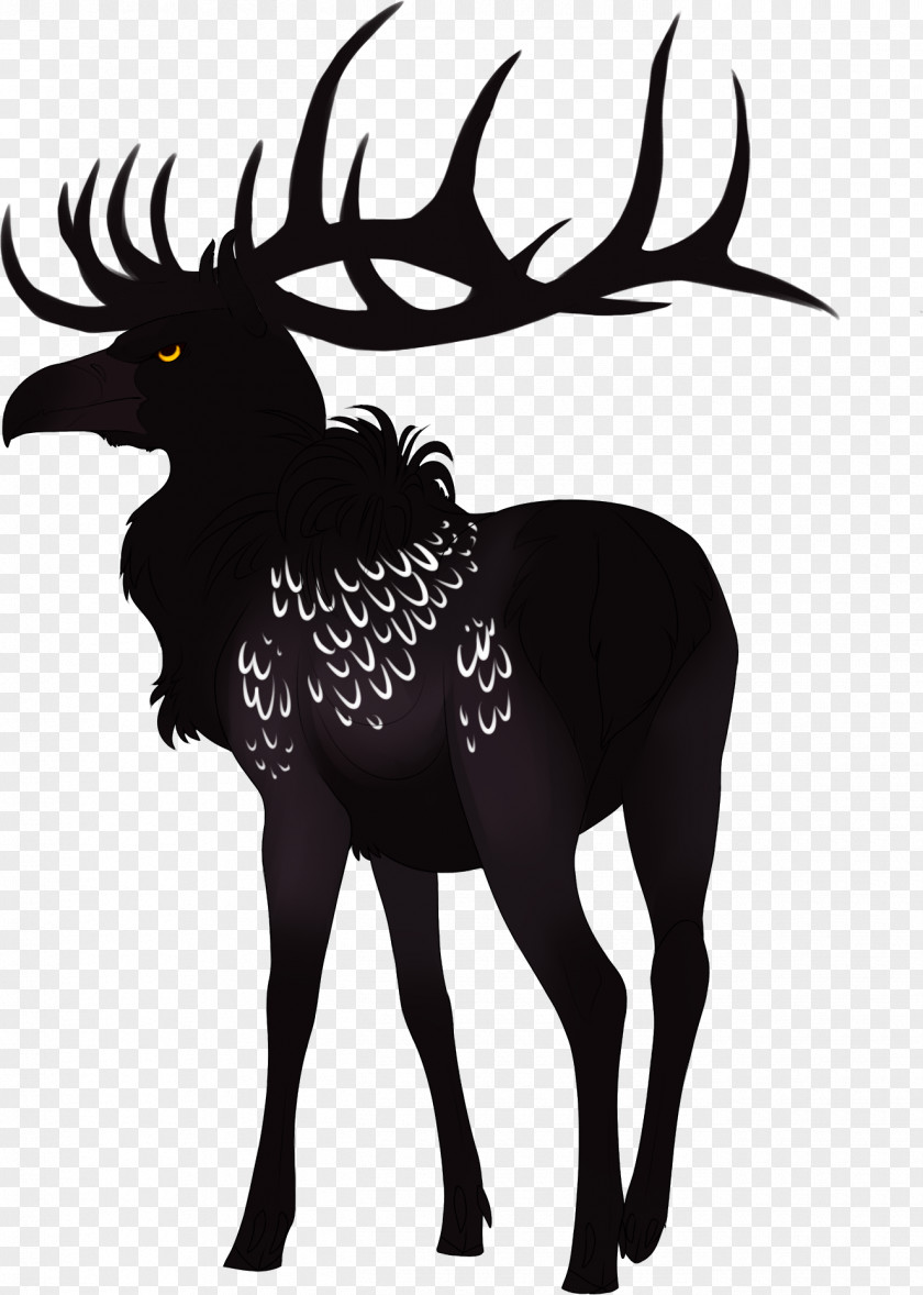 Reindeer Horse Clip Art Mammal Character PNG