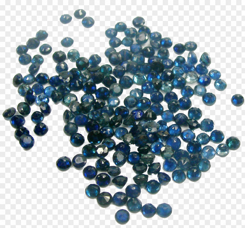 Sapphire Plastic Bead Body Jewellery PNG