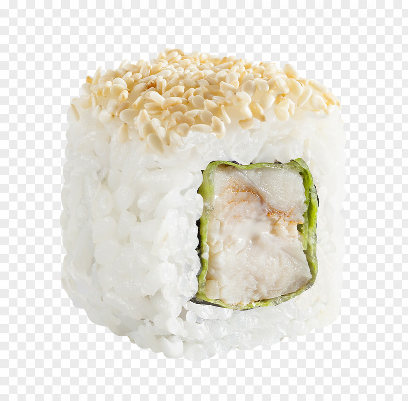 Sushi California Roll Japanese Cuisine Asian Cooked Rice PNG