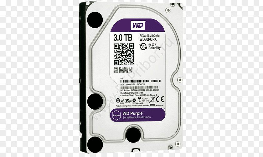 WD Purple SATA HDD Hard Drives Western Digital 3.5