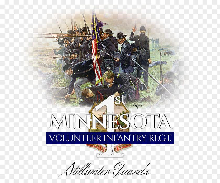 1st Battalion 319th Field Artillery Regiment American Civil War Pickett's Charge Union Infantry Gallon Historical Art PNG