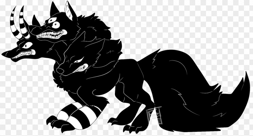 Devil's Town Canidae Drawing Scottish Terrier Demon Shadow PNG