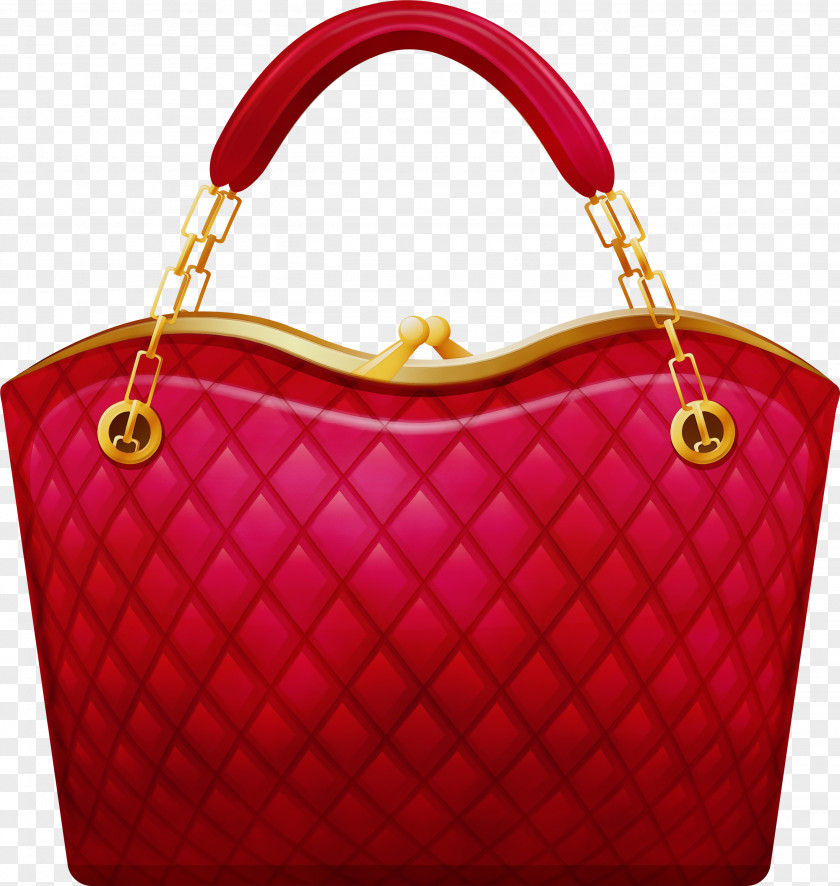 Fashion Magenta Handbag Bag Red Accessory Shoulder PNG