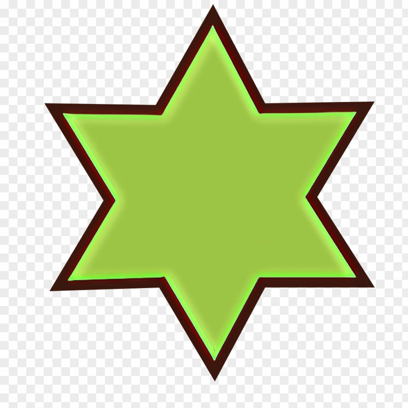 Logo Symbol Green Yellow Line Star PNG