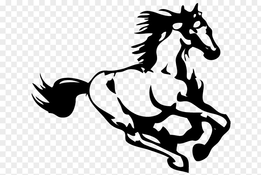 Mustang Stallion Clip Art PNG