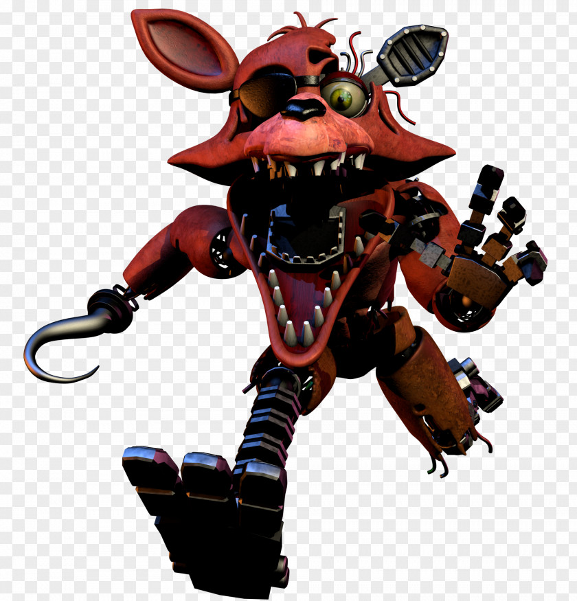 Nightmare Foxy Five Nights At Freddy's 2 3 4 Jump Scare PNG