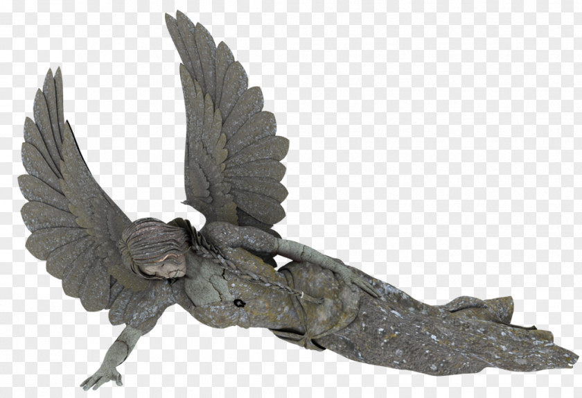 Statue Angels Stone Sculpture PNG