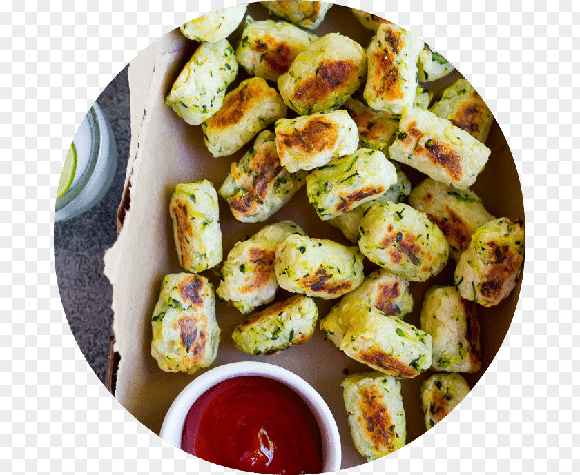 Zucchini Noodles French Fries Vegetarian Cuisine Tater Tots Potato PNG