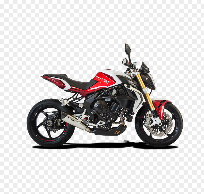 Car Exhaust System MV Agusta Brutale Series Motorcycle PNG
