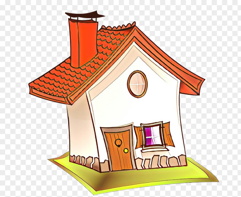 Cartoon House Roof Home Cottage PNG