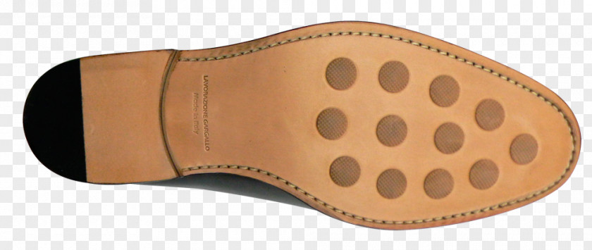 Carved Leather Shoes Slide Sandal Shoe PNG