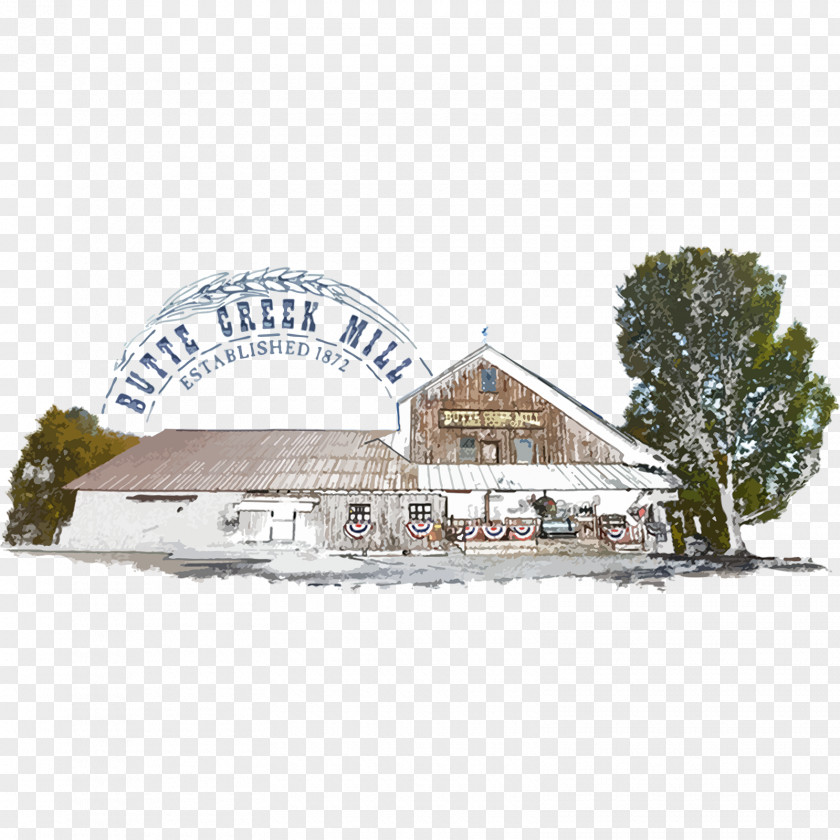 Mill Creek Snowy Butte Flour Cereal Whole-wheat Gristmill PNG