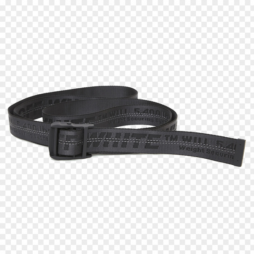Single Tone Belt Off-White Clothing Accessories PNG