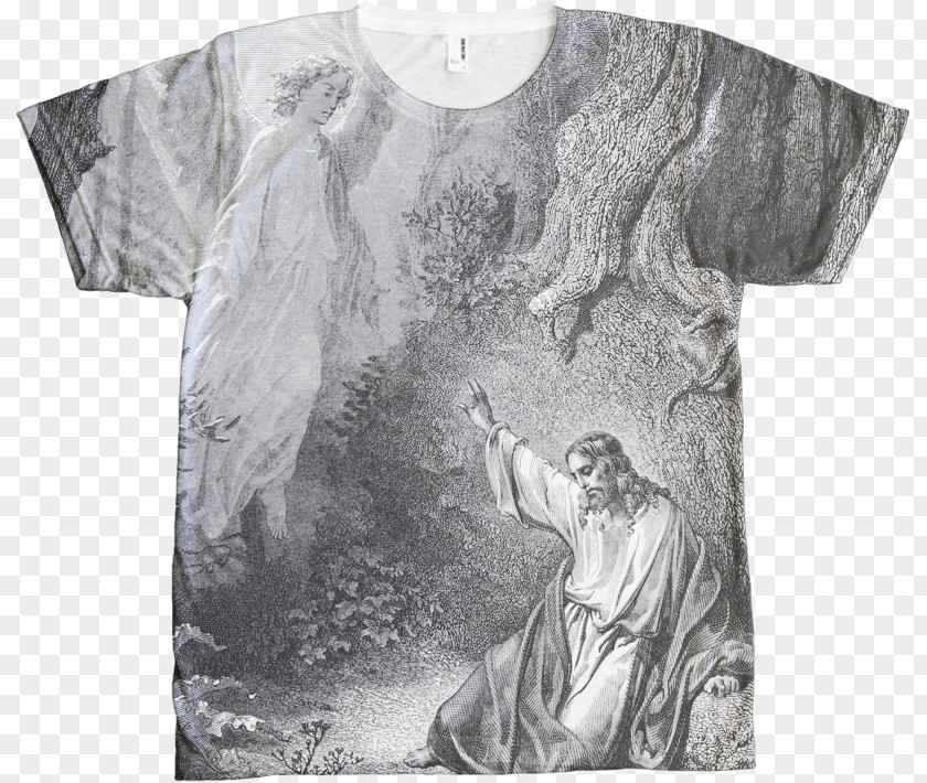 T-shirt Mount Of Olives Agony In The Garden /m/02csf White PNG