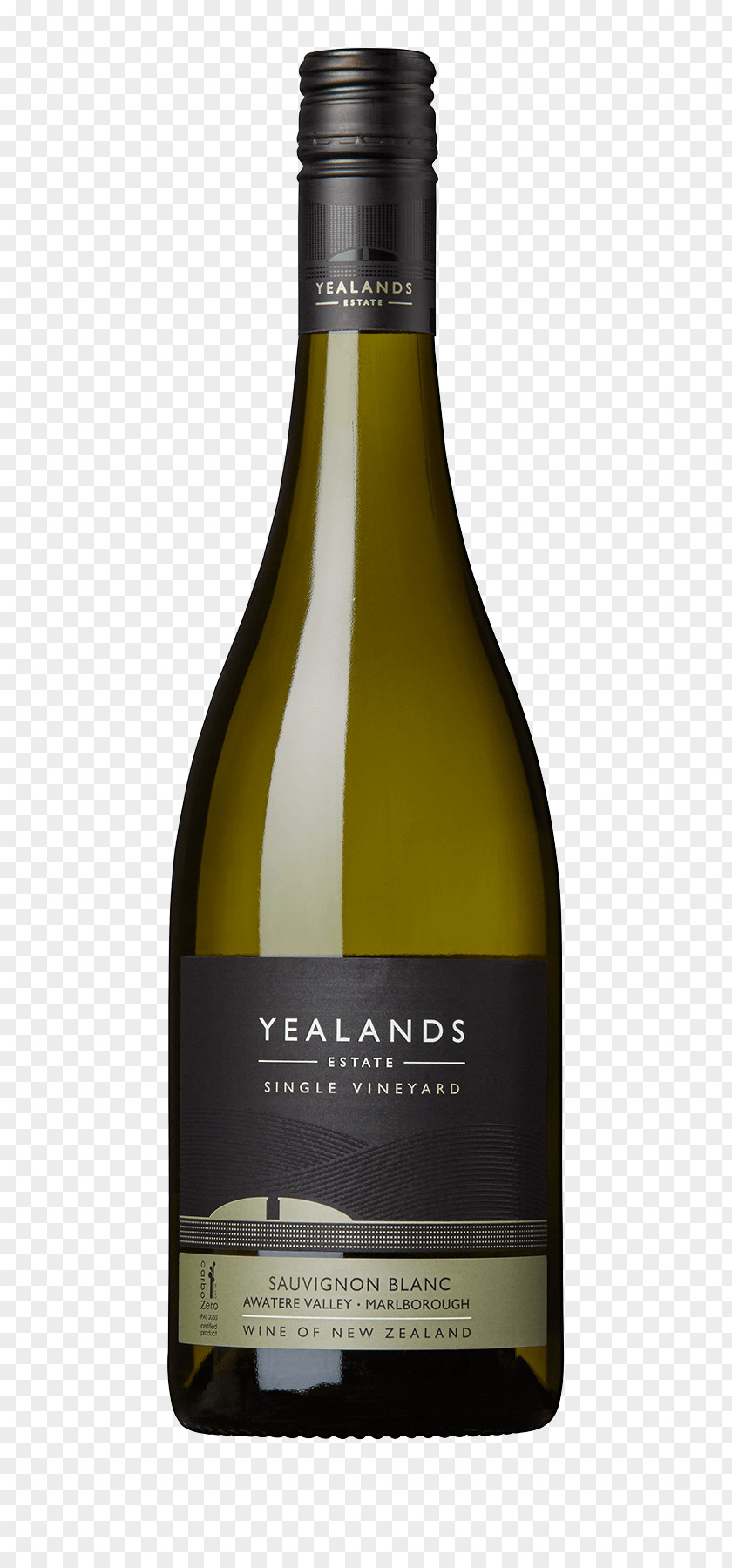 Champagne White Wine Sauvignon Blanc Yealands Estate PNG