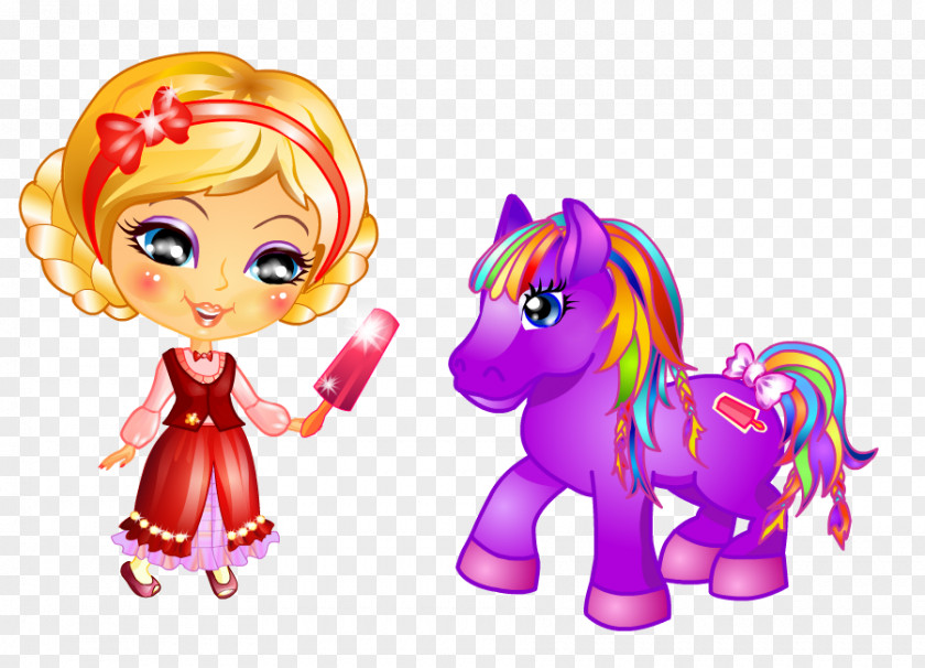 Dressing Up Animal Figurine Cartoon Doll PNG