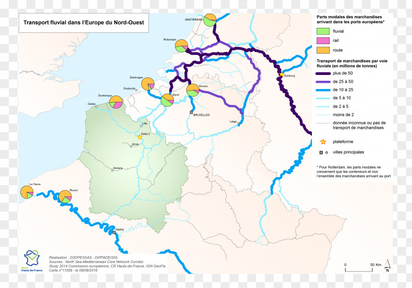 Map Inland Navigation Port Of Calais Transport PNG