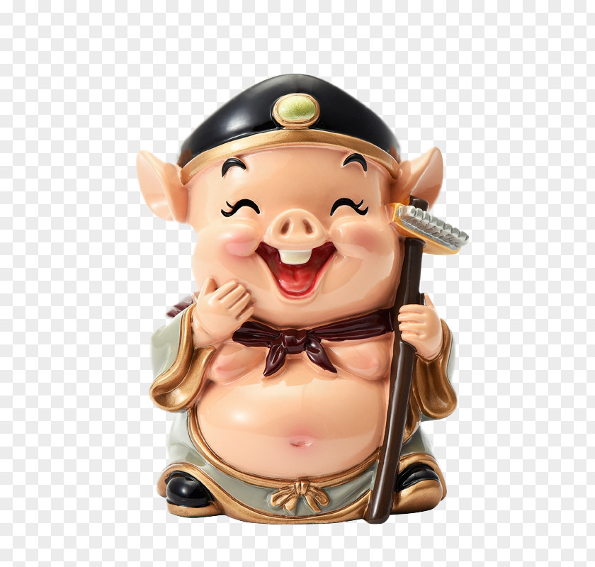 Q Version Pig Two Brothers Ornaments Pigsy Domestic Q-version Goods PNG