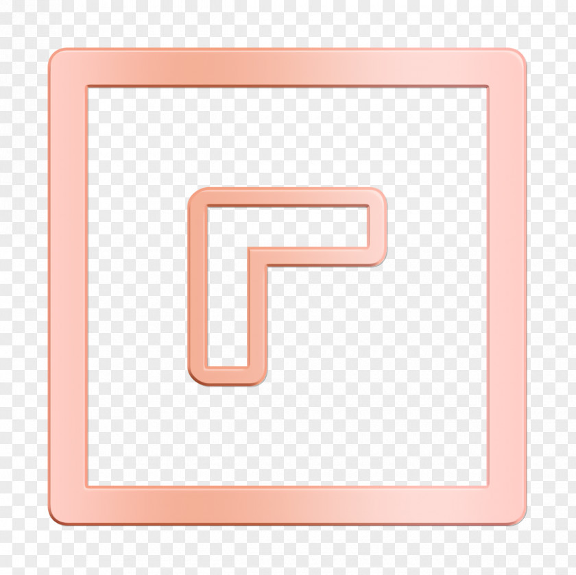 Rectangle Material Property Arrow Icon Direction Point PNG