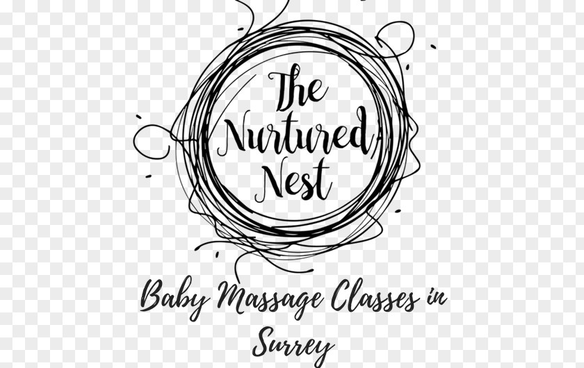 Baby Massage Logo Graphic Design Art Director PNG