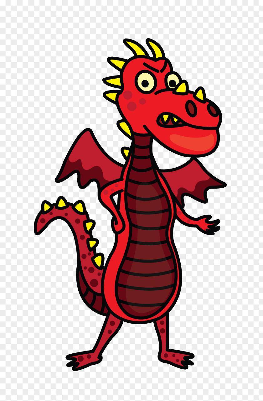 Dragon Drawing Clip Art Image Illustration PNG