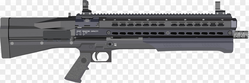 Hand Gun UTAS UTS-15 Pump Action Bullpup Shotgun Kel-Tec KSG PNG