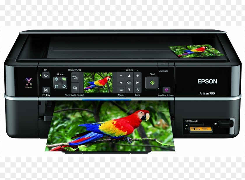 Printer Epson Artisan 700 Inkjet Printing Device Driver PNG