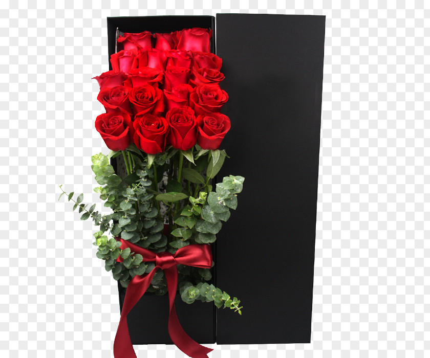 A Bouquet Of Roses Buckle Creative Gifts Free Paper Gift Box Flower Nosegay PNG
