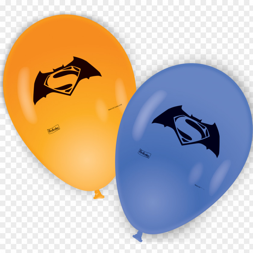 Batman Superman Balloon Birthday Party PNG