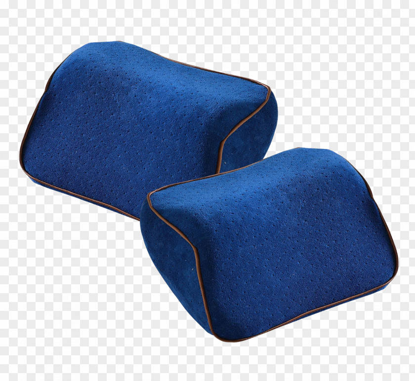 Blue Space Pillow Chair Cushion Head PNG