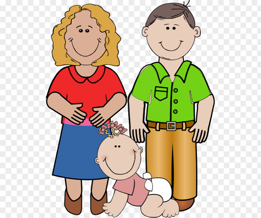Dad Car Cliparts Father Mother Daughter Child Clip Art PNG