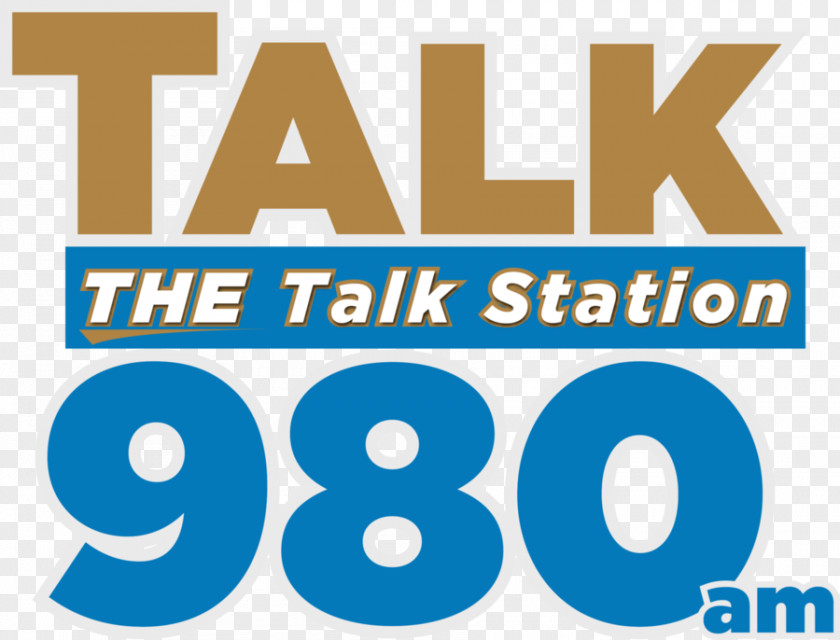 Elderly Care KMBZ Talk Radio AM Broadcasting Brand Logo PNG