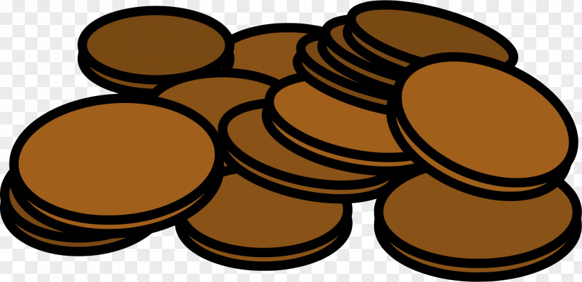 Financial Penny Coin Clip Art PNG