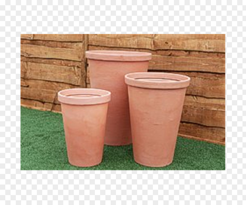 Tapered Circle Flowerpot Plastic Furniture Square PNG